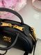Miu Miu Leather Top-Handle Bag Black [оригінальна коробка] miu2504 фото 19