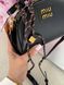 Miu Miu Leather Top-Handle Bag Black [оригінальна коробка] miu2504 фото 22