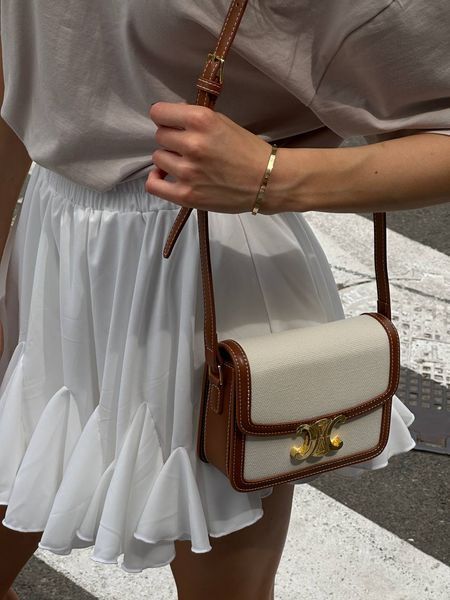 Celine Small Boston Cuir Triomphe in Textile and Calfskin PREMIUM [звичайна брендована коробка] pr0037 фото