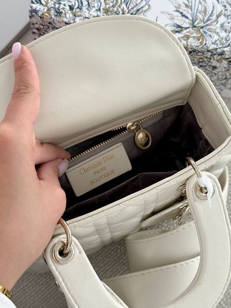 Christian Dior Small Lady Dior My ABCDIOR Bag Milk [оригінальна коробка] pr01269 фото