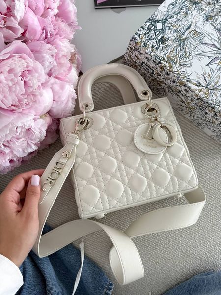Christian Dior Small Lady Dior My ABCDIOR Bag Milk [оригінальна коробка] pr01269 фото