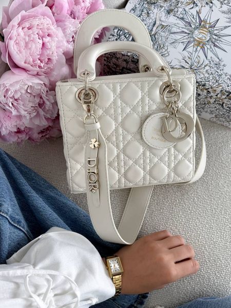 Christian Dior Small Lady Dior My ABCDIOR Bag Milk [оригінальна коробка] pr01269 фото