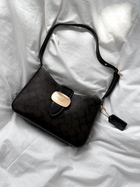 Coach Eliza Shoulder Bag In Signature Canvas [крафтова коробка] co9103 фото