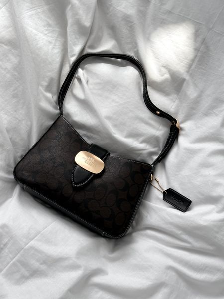 Coach Eliza Shoulder Bag In Signature Canvas [крафтова коробка] co9103 фото