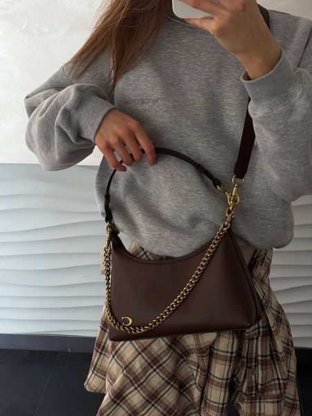 Сoach Juliet Shoulder Bag Brown [оригінальна коробка] pr01991 фото