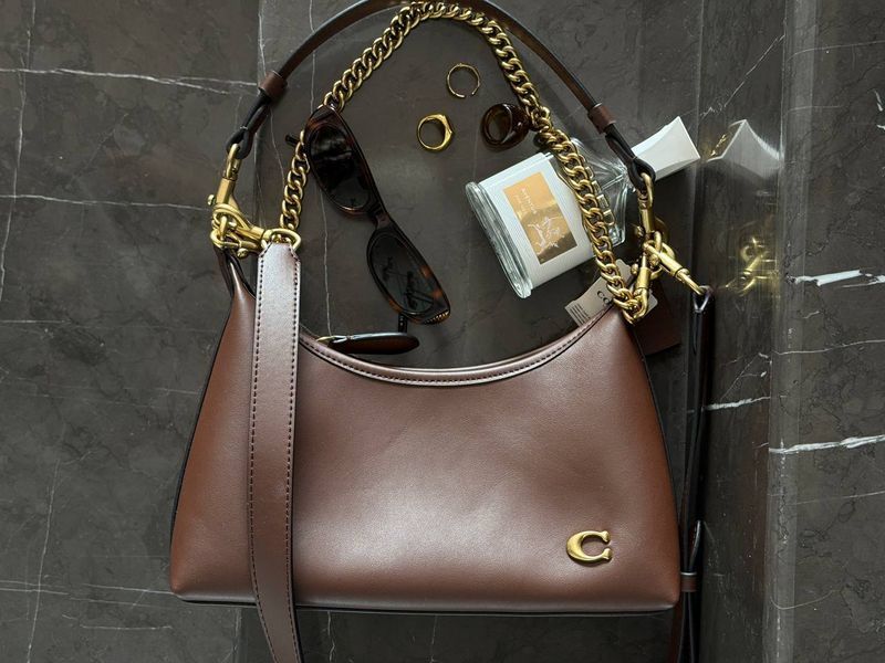 Сoach Juliet Shoulder Bag Brown [оригінальна коробка] pr01991 фото