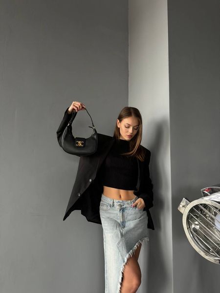 Celine Medium Tilly Bag in Shiny Calfskin Black PREMIUM [оригінальна брендована коробка] pr00049 фото