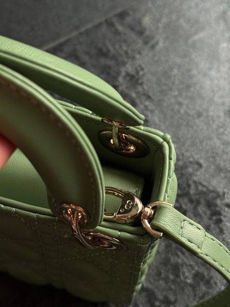 Dior Lady D-Joy Mikro Bag Green [оригінальна коробка] pr01253 фото