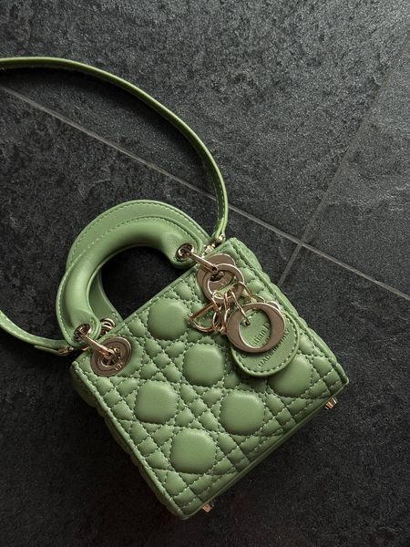 Dior Lady D-Joy Mikro Bag Green [оригінальна коробка] pr01253 фото