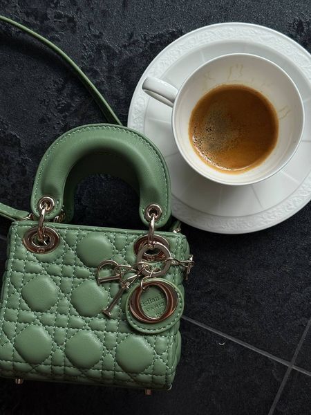 Dior Lady D-Joy Mikro Bag Green [оригінальна коробка] pr01253 фото