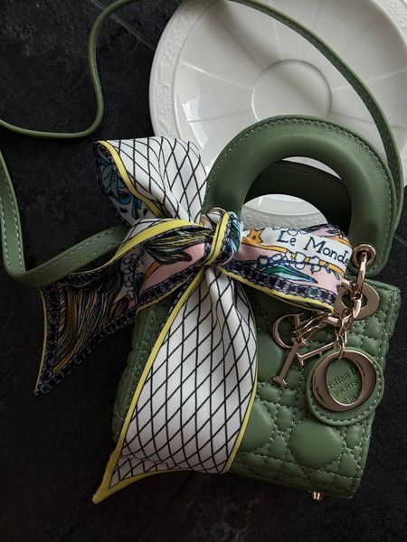 Dior Lady D-Joy Mikro Bag Green [оригінальна коробка] pr01253 фото