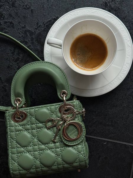 Dior Lady D-Joy Mikro Bag Green [оригінальна коробка] pr01253 фото