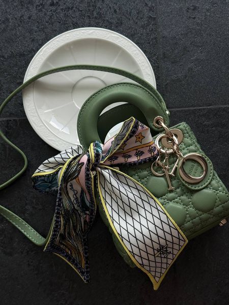 Dior Lady D-Joy Mikro Bag Green [оригінальна коробка] pr01253 фото