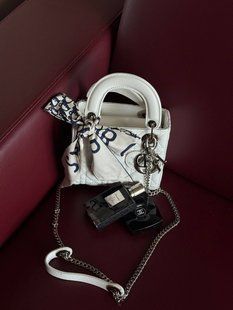 Dior Lady D-Joy Mikro Bag White [оригінальна коробка] pr01258 фото