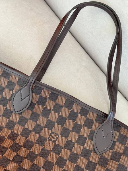 Louis Vuitton Neverfull MM Damier Ebene [Магнітна коробка] pr01291 фото