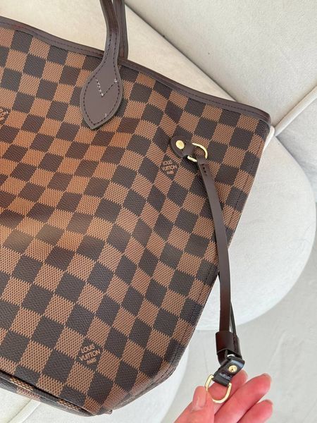 Louis Vuitton Neverfull MM Damier Ebene [Магнітна коробка] pr01291 фото