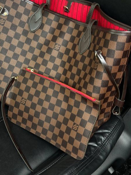 Louis Vuitton Neverfull MM Damier Ebene [Магнітна коробка] pr01291 фото