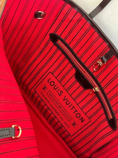 Louis Vuitton Neverfull MM Damier Ebene [Магнітна коробка] pr01291 фото