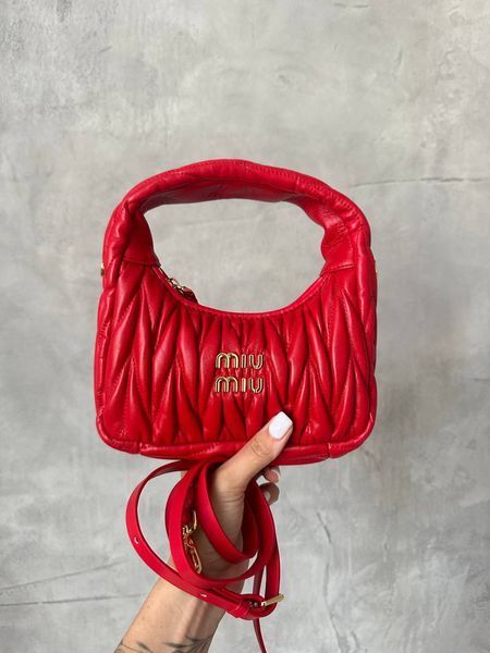 Miu Miu Wander Matelass&eacute;. Red [оригінальна брендована коробка] miu2004 фото
