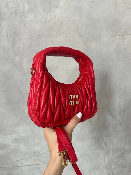 Miu Miu Wander Matelass&eacute;. Red [оригінальна брендована коробка] miu2004 фото
