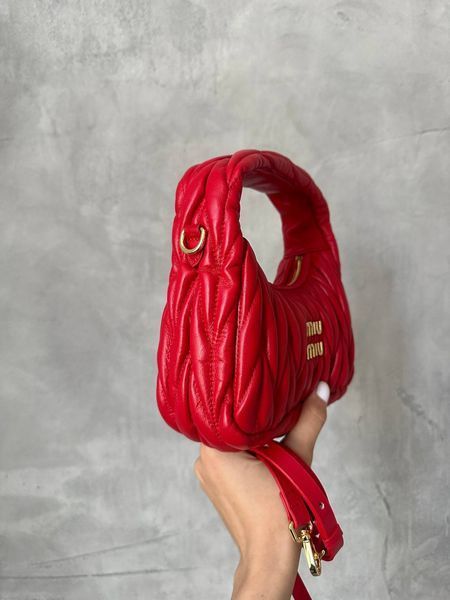 Miu Miu Wander Matelass&eacute;. Red [оригінальна брендована коробка] miu2004 фото