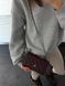 Chanel Caviar Quilted Wallet on Chain WOC Burgundy/Silver Коробка магніт pr22830 фото 2
