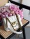 Pinko Love Bag Puff Butterfly Quilt White/Gold [оригінальна коробка] pink1011 фото 2