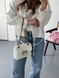 Pinko Love Bag Puff Butterfly Quilt White/Gold [оригінальна коробка] pink1011 фото 17