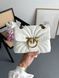 Pinko Love Bag Puff Butterfly Quilt White/Gold [оригінальна коробка] pink1011 фото 8
