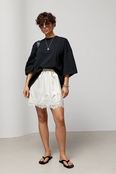 Спідниця Satin Lace Mini 6816 фото
