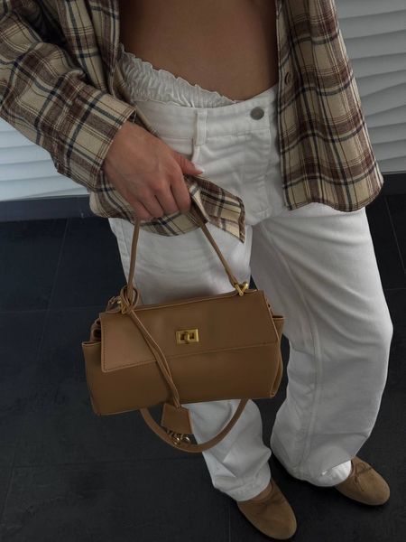 Balenciaga Rodeo Brown/Gold Medium B2120 фото