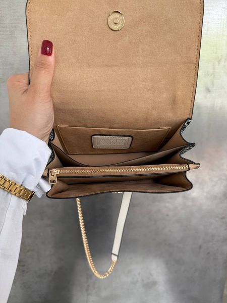 Coach Mini Klare Crossbody in Signature Canvas White/Beige [коробка магніт] pr0069 фото