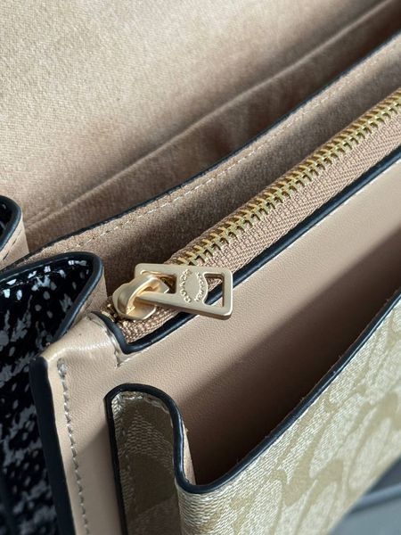 Coach Mini Klare Crossbody in Signature Canvas White/Beige [коробка магніт] pr0069 фото