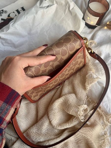 Coach Studio Shoulder Bag In Signature Canvas Brown [крафт коробка] pr0090 фото