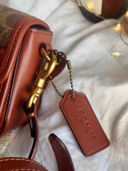 Coach Studio Shoulder Bag In Signature Canvas Brown [крафт коробка] pr0090 фото