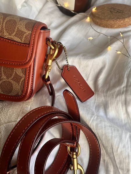 Coach Studio Shoulder Bag In Signature Canvas Brown [крафт коробка] pr0090 фото