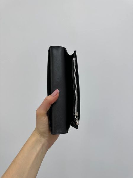 Гаманець Louis Vuitton Brazza Aerogram Black (великий, шкіряний, з кишенею для монет) 881711 фото