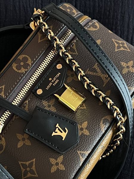 Louis Vuitton Vanity PM Bag Monogram Reverse Coated Canvas Calf [магнітна коробка] pr00759 фото