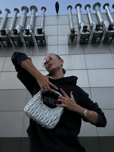Miu Miu Wander Matelass&eacute; Hobo Bag. [оригінальна брендована коробка] miu2449 фото