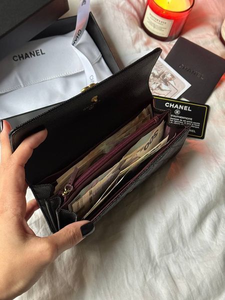 Преміальний гаманець Chanel G0008 фото
