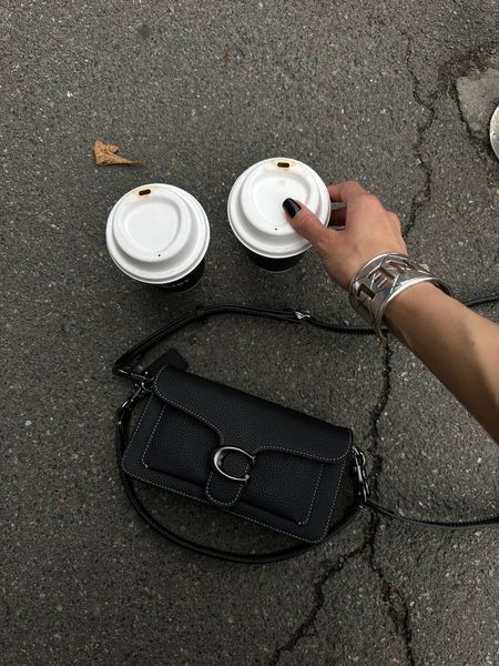 Сoach Tabby Shoulder Bag Black Mini [крафтова коробка] pr9887  фото