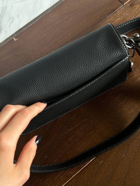 Сoach Tabby Shoulder Bag Black Mini [крафтова коробка] pr9887  фото