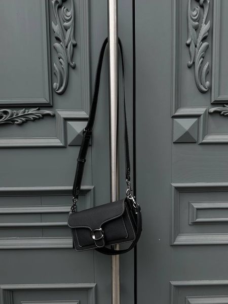 Сoach Tabby Shoulder Bag Black Mini [крафтова коробка] pr9887  фото