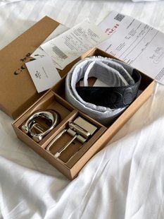 Coach Belt Kit Silver Fittings  R0005 фото