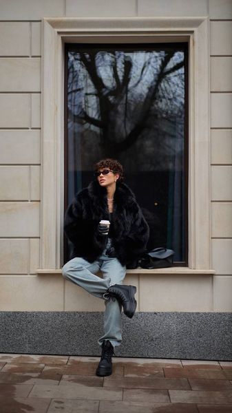 Шуба Faux Fur Chic 8905 фото