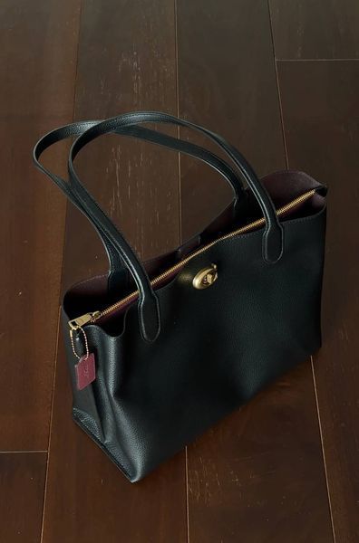 Coach Willow Tote Black [оригінальна коробка] pr01996 фото