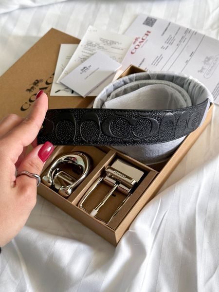 Coach Belt Kit Silver Fittings  R0005 фото