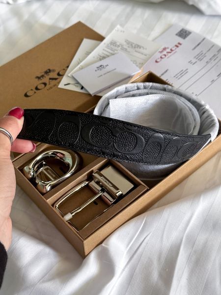 Coach Belt Kit Silver Fittings  R0005 фото