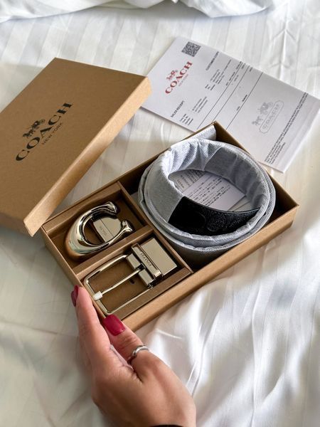 Coach Belt Kit Silver Fittings  R0005 фото