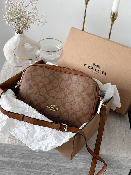 Coach Jamie Camera Bag Large Beige [оригінальна коробка] pr0083 фото